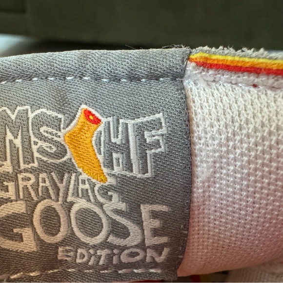 Casual Gray Suede Sneakers with Orange Trim - Men's Lace-Up - Picture 3 of 4